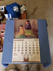 lot 1899 image: 1979 Santa Fe calendar