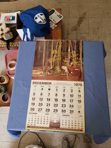 lot 1901 image: 1977 Santa Fe calendar