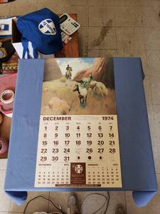 lot 1903 image: 1975 Santa Fe calendar