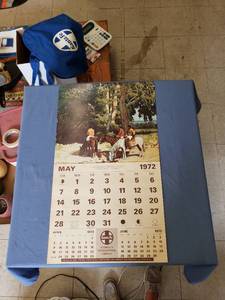 lot 1906 image: 1972 Santa Fe calendar