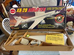 lot 3000 image: NEW eb29 airlifter radio controlled airplane