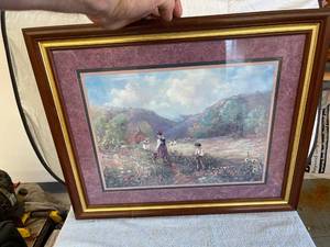 lot 3058 image: picture ppl picking flowers
