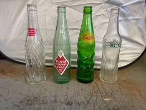 lot 3065 image: vintage pop bottles