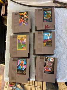 lot 3085 image: vintage Nintendo games