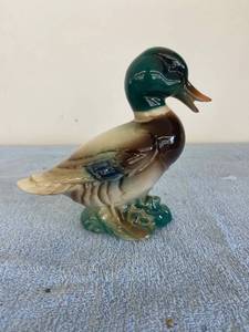 lot 3102 image: vintage ceramic duck