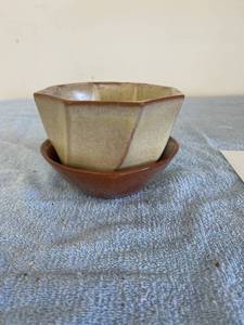 lot 3112 image: signed pottery