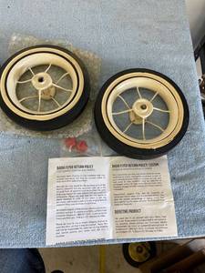 lot 3132 image: vintage radio flyer replacement tires