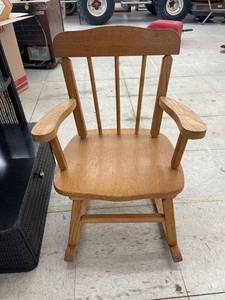 lot 3171 image: child��s rocking chair