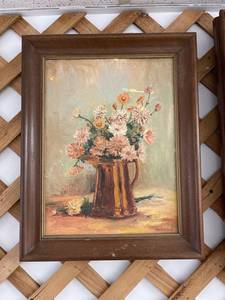 lot 3188 image: vintage flower picture