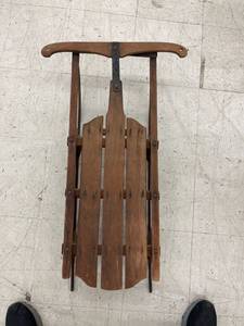 lot 3195 image: vintage kids firefly 10a sled