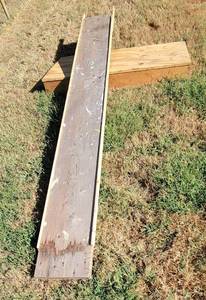 lot 5025 image: 2 Wood Ramps 1 - 101 x 11.5 2 - 48 x 24