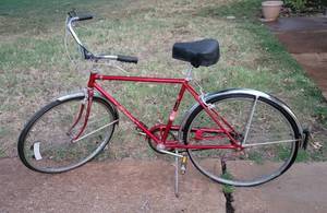 lot 4046 image: Vintage Mens Schwinn Bicycle Speedster Serial Number DL532182