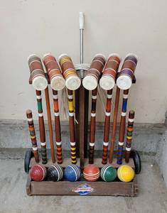 lot 4095 image: Croquet Set