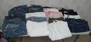 lot 1602 image: Womens Clothing - Size 12 - Jeans, Skirts, Shorts and Dress Pants