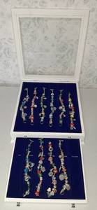 lot 1657 image: Willabee And Ward 10 Charm Bracelets in Original Wooden Storage Box