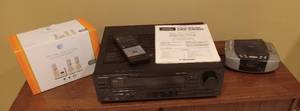 lot 3029 image: Pioneer VSX-5400 Stereo AudioVideo, AT&T Handset Cordless Answering System and RCA Dual Alarm Stereo CD Clock Radio