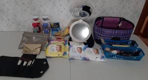 lot 1676 image: Makeup, Lighted Makeup Mirror, Body and Skin Care