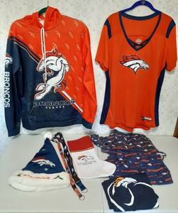 lot 1692 image: Broncos Memorabilia and Clothing