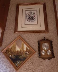 lot 1740 image: Wall Decor - Including Barometer