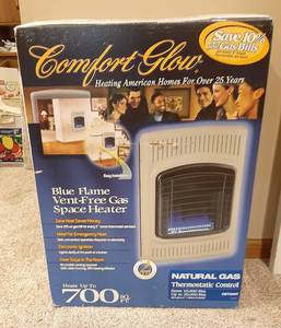 lot 3059 image: Comfort Glow Vent Free Space Heater - New