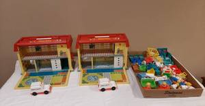 lot 3090 image: (2) Vintage Fisher Price Hospitals and Accessories