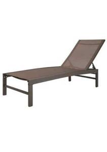 lot 34163 image: Crestlive products patio lounge chair, Brown