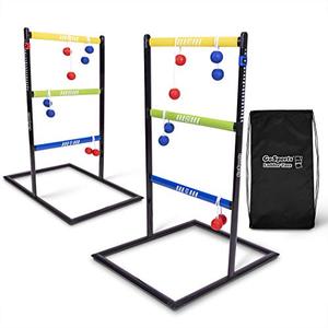lot 47075 image: GoSports Pro Grade Ladder Toss Indoor Outdoor Game Set