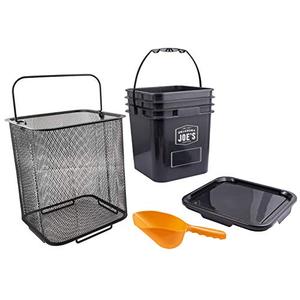lot 47085 image: Oklahoma Joes Pellet Bucket Kit, Black
