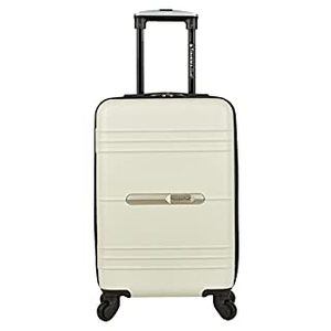lot 47111 image: Travelers Club 20in.Richmond Spinner Carry-On Luggage, Bone