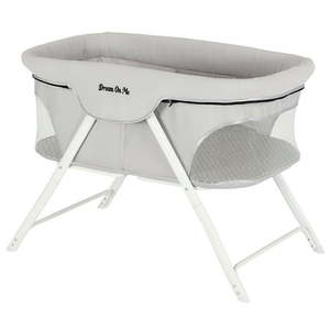 lot 47157 image: Dream On Me Traveler Portable Bassinet, Cloud Gray