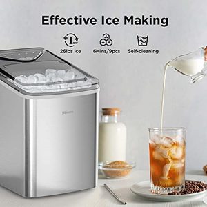 lot 47209 image: Silonn Countertop Ice Maker