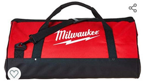 lot 47213 image: Milwaukee Heavy Duty Canvas Tool Bag