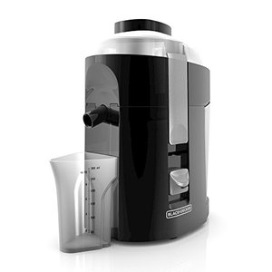 lot 47265 image: BLACKDECKER 400-Watt Fruit and Vegetable Juice Extractor, Black