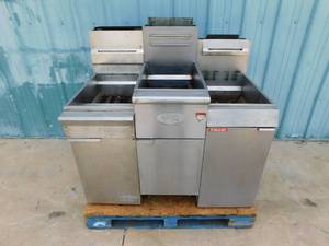 lot 1728 image: Lot of 3 Fryers