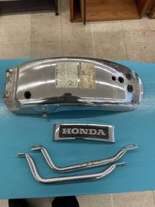 lot 10 image: 1970s Honda parts