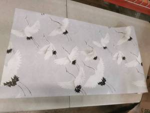 lot 8428 image: Bird Peel And Stick Wallpaper 20.5W