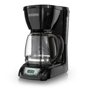 lot 8451 image: BLACKDECKER Black 12 Cup Drip Coffee Maker