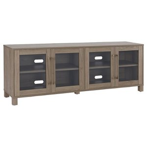 lot 3502 image: Camden&ampWells - Quincy TV Stand for Most TVs up to 80 - Gray Wash - Retail $163.99
