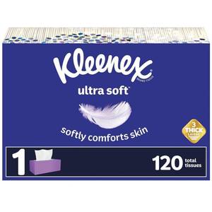 lot 3540 image: Kleenex Ultra Soft Facial Tissue - 960ct