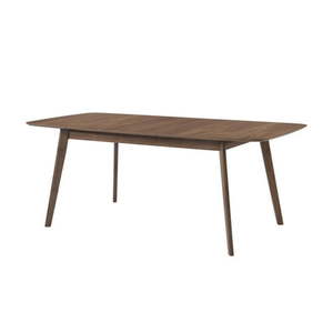 lot 8530 image: Coaster Company Redbridge Mid-Century Modern Dining Table Natural Walnut - Retail $546.98