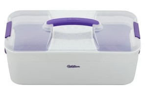 lot 8430 image: Wilton Decorator Preferred Cake Decorating Tool Caddy