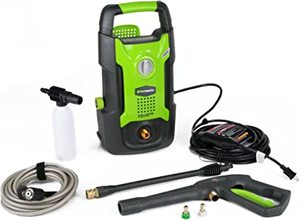 lot 1922 image: GreenWorks 1500PSI Electric Pressure Washer