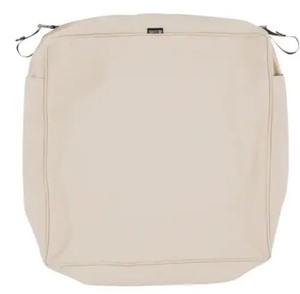 lot 1928 image: Classic Accessories Chair Cushion With Beige Cover