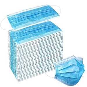 lot 1975 image: AB American Bling Disposable Masks, 4 Pack, 50 Per Pack