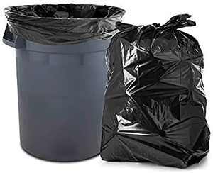 lot 3534 image: Tougher Goods 60 Gallon Heavy Duty Contractor Garbage Bags 50pk