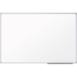 lot 34464 image: Mead Basic Dry-Erase Board 23.8 (2 ft) Width x 17.6 (1.5 ft) Height - White Melamine Surface - Silver Aluminum Frame - 1 Each