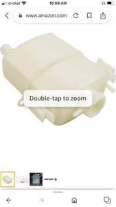 lot 34467 image: Can-Am Coolant Tank Assembly for SPYDER GS,RS,RT 709200998