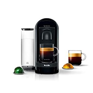 lot 34468 image: Nespresso BNV420IBL VertuoPlus Espresso Machine by Breville, Ink Black (B07Y2Q7YXZ)