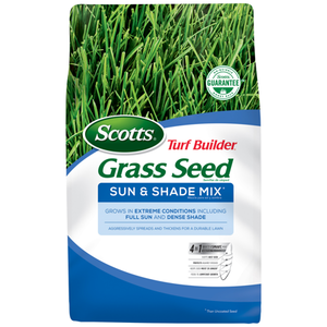 lot 34473 image: Scotts Turf Builder Grass Seed Sun & Shade Mix 20 lbs.