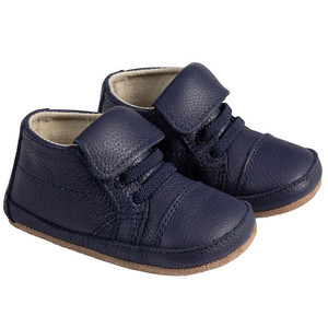 lot 34498 image: Infant Boys Robeez Nevada Crib Shoe, Size 0-3 months - Blue